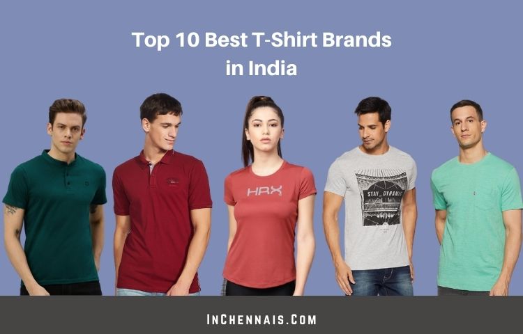 Best T Shirt Brands in India