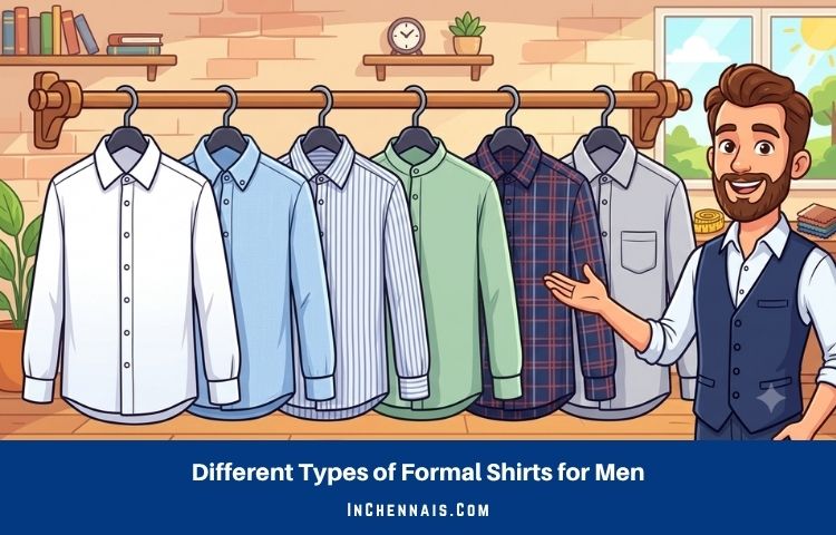 Different Types of Formal Shirts for Men