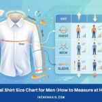 Formal Shirt Size Chart for Men